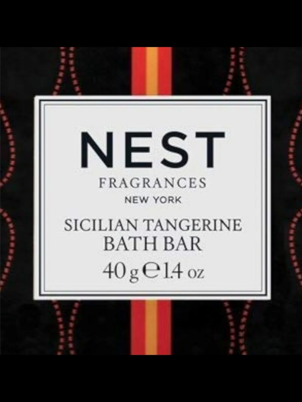 4 Pack Of The LUXURIOUS NEST Fragrances Sicilian Tangerine Bath Bar